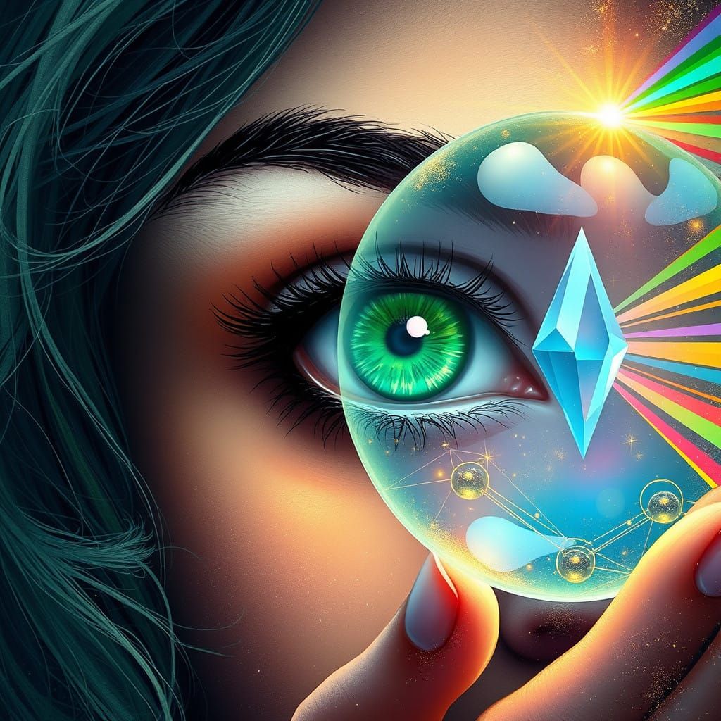 A Mystic's Gaze into the Cosmic Prism