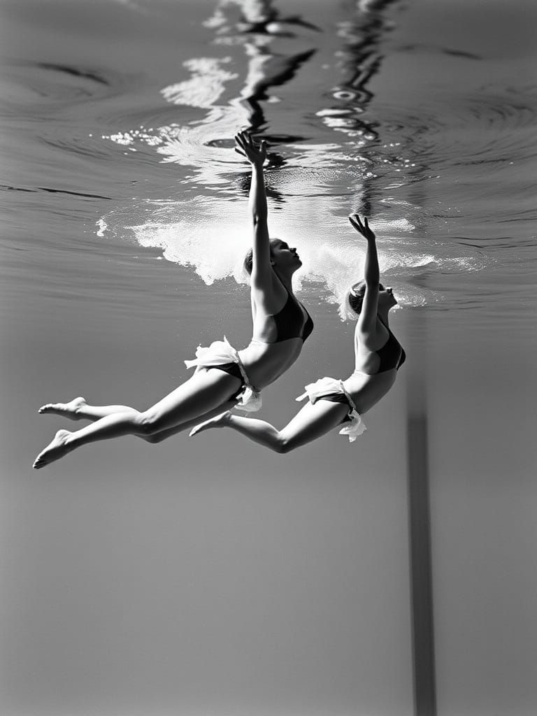 Spart Synchronised Swimming by Tina Modotti