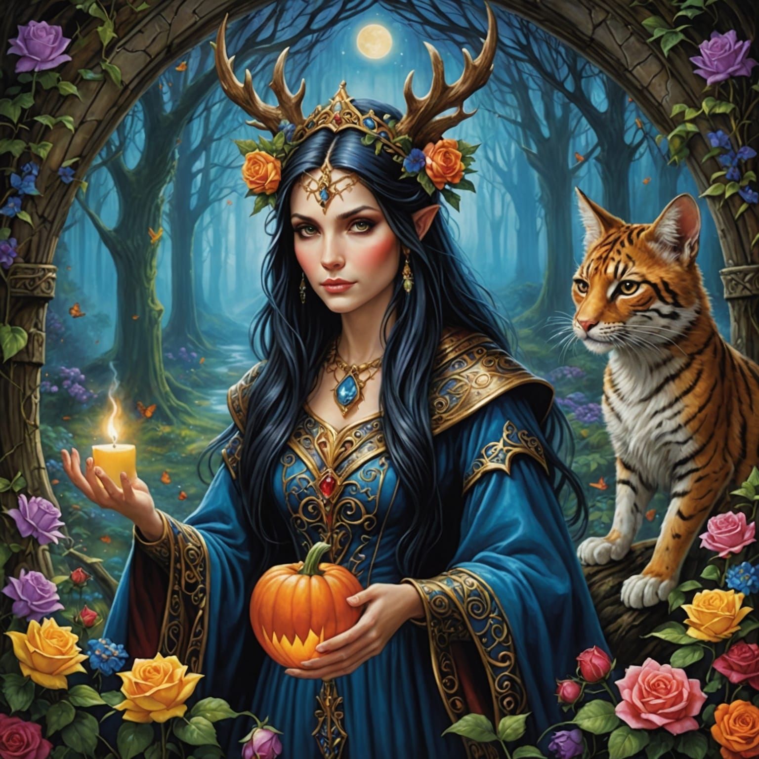 Enchanted Fantasy Dreamscape: An Otherworldly Vision