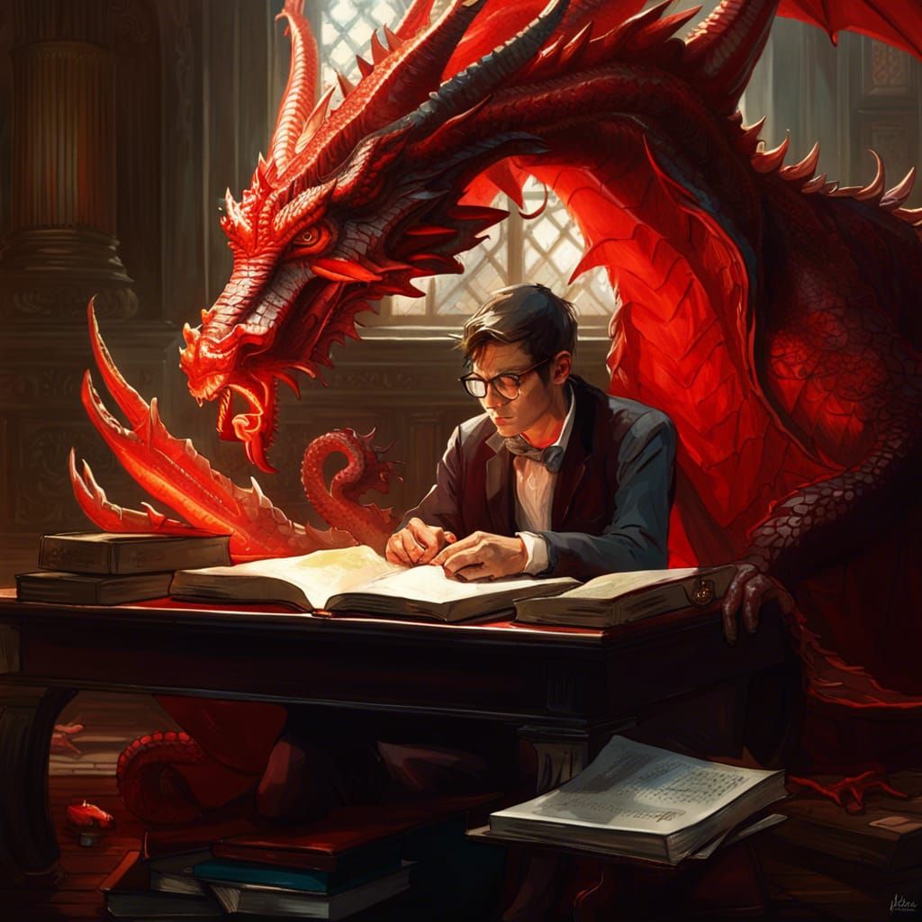 Dragon Storybook Comes to Life, 3D Rendered