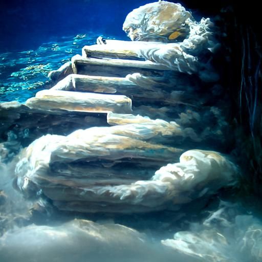 Stairway to Heaven Oil Painting