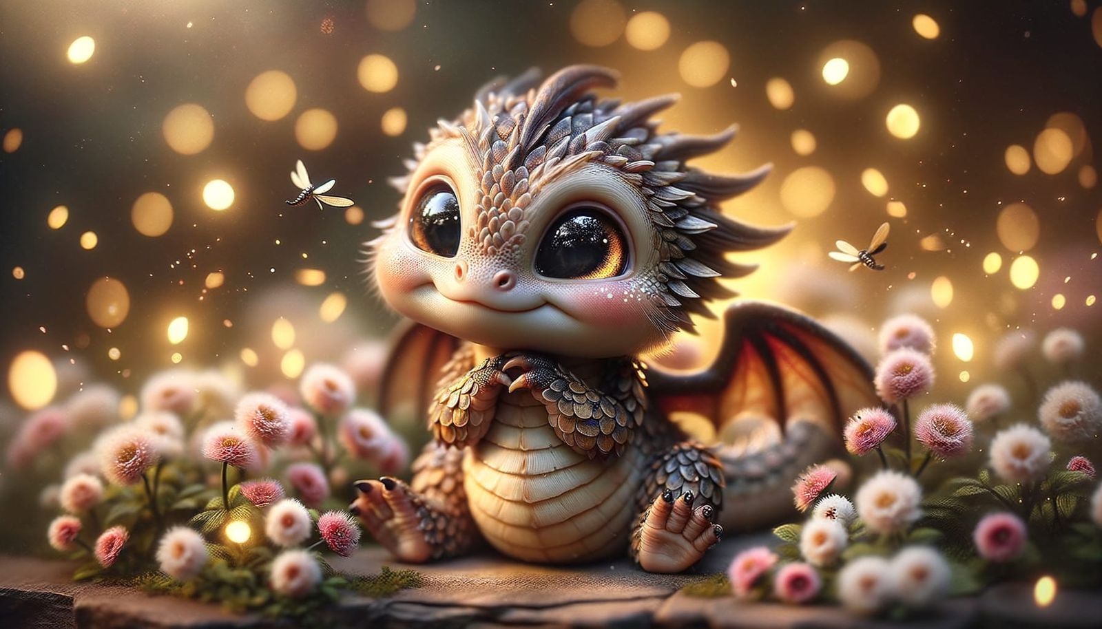 Whimsical World of Chubby Dragons