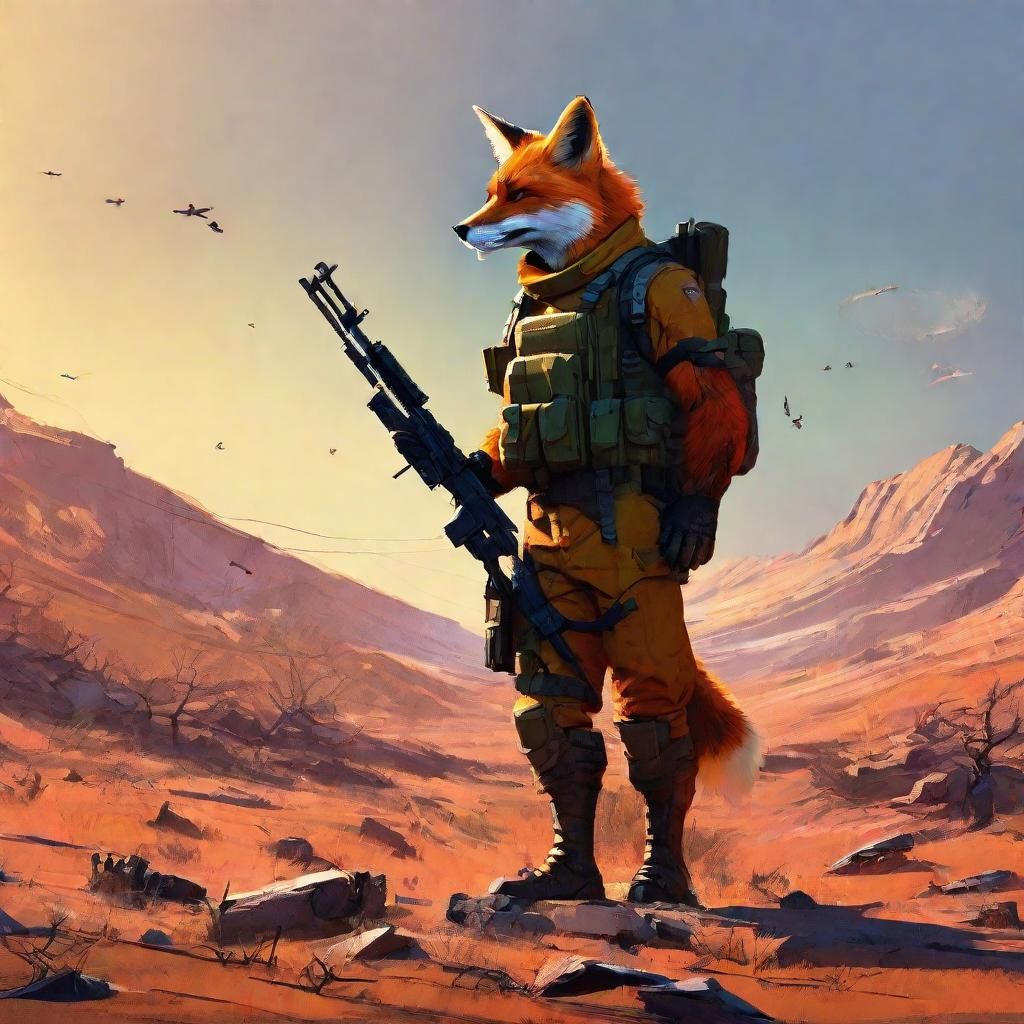 Armored Fox Commander Directs Airstrike in War Zone