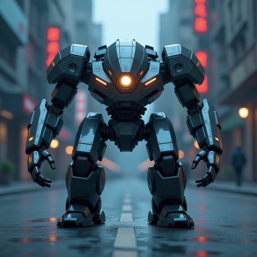 Peppe Vessicchio as a Futuristic Cyborg