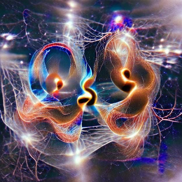 Quantum Entanglement: Souls Connected by Light