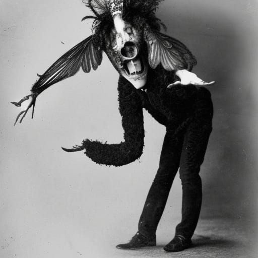 Mr Warble the human fly