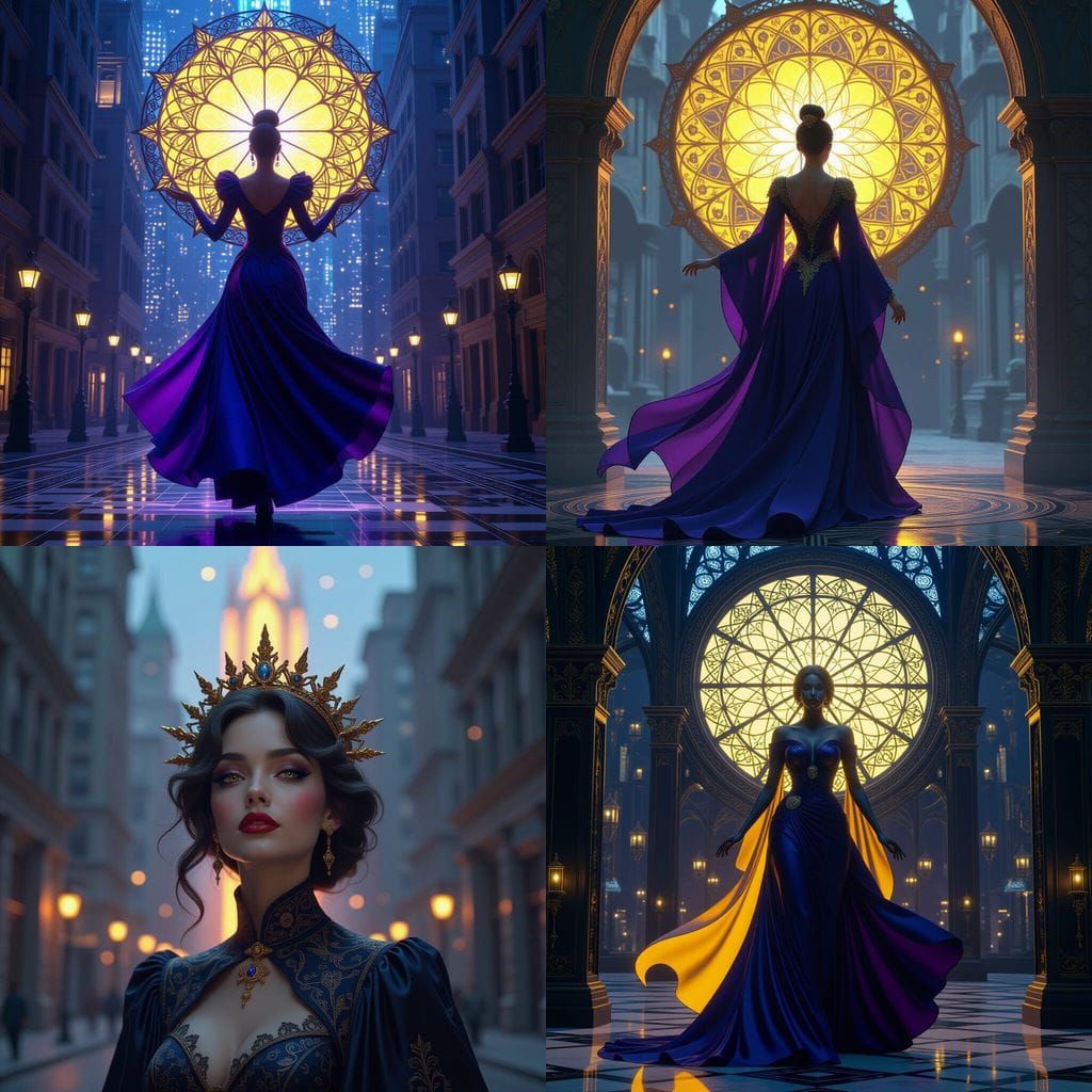 Chicago as Brilliant Spirit: Dark Fantasy Concept Art