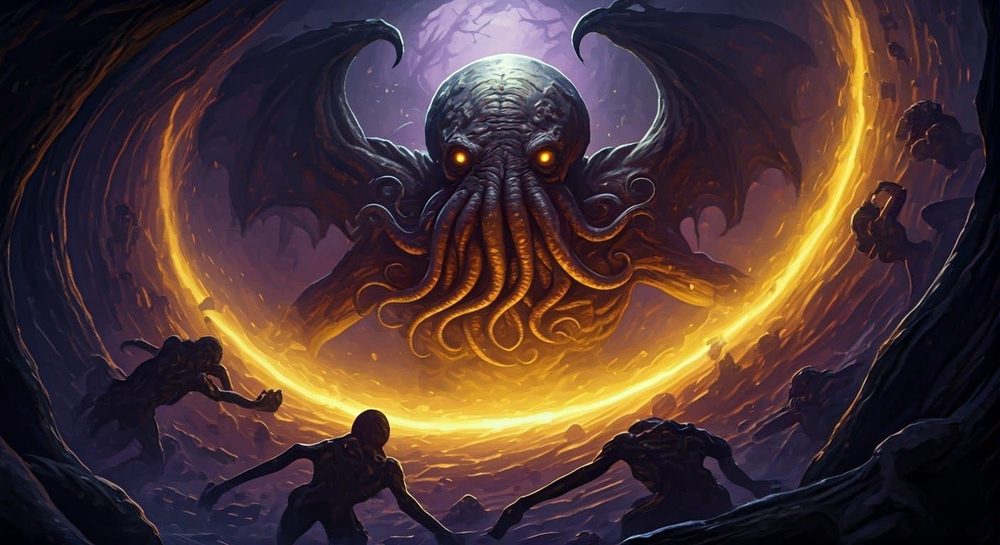 Cthulhu's Eldritch Apocalypse: A Dark Fantasy Masterpiece