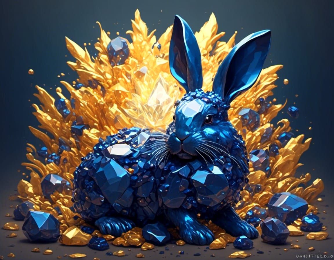 El Conejo de zafiros