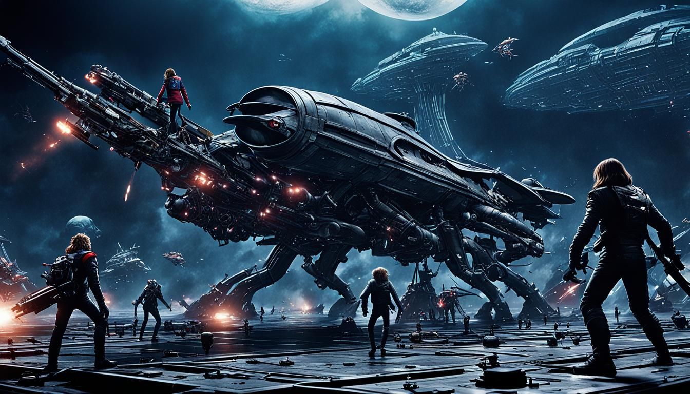 Epic Space Battle: Captain Harlock vs Silvidres