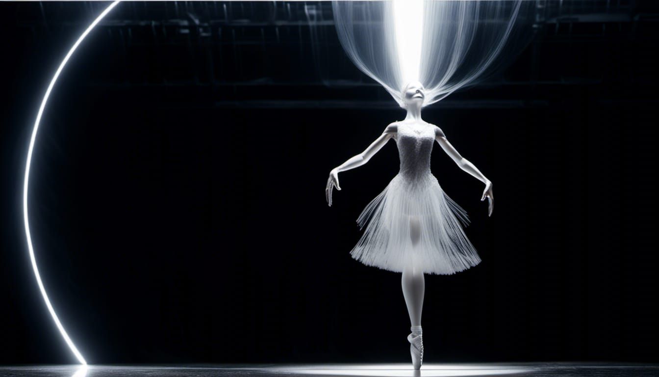 Mechanical Ballerina Stop-Motion Dance