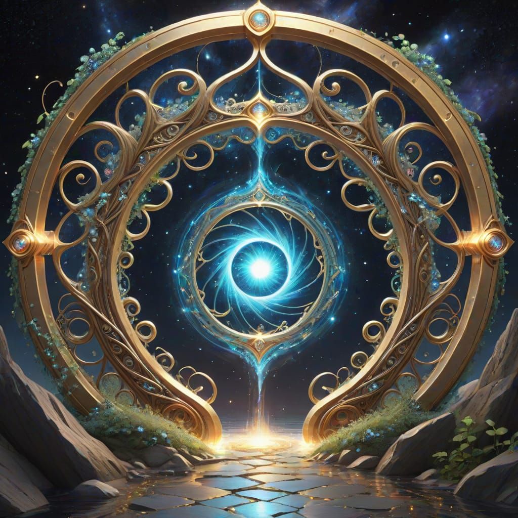 Mystical Portal Beckons to the Cosmos