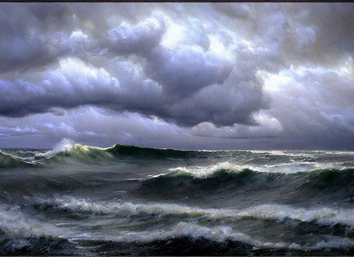 Stormy Landscape in Gurney Style