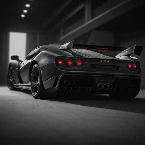 Hyperrealistic Super Car with Intricate Details