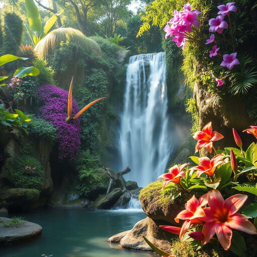 Banyu Wana Amertha Waterfall, Bali, Indonesia