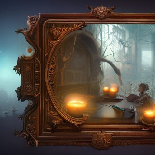 Objects in mirror aren't as they appear