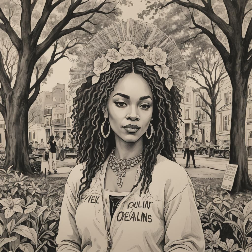 New Orleans Rock N' Rouge Festival Poster