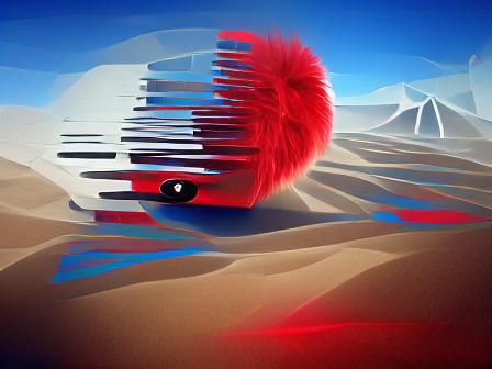 Minimalist Digital Art Inspired by Jean-Michel Jarre