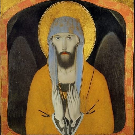 Vampire Lord Portrait in a Painterly Style