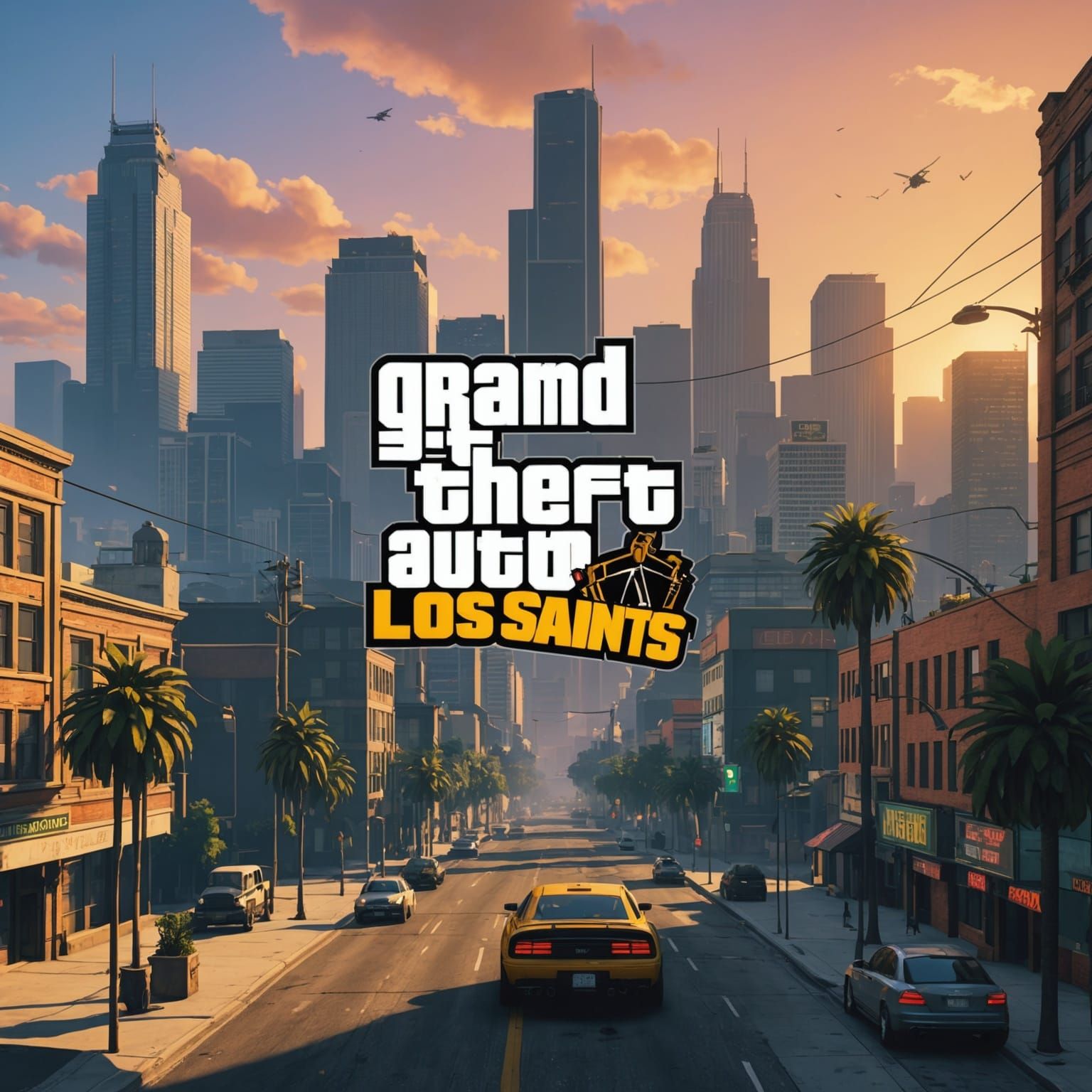 Los Santos: Hyperrealistic 3D Game Cinematic