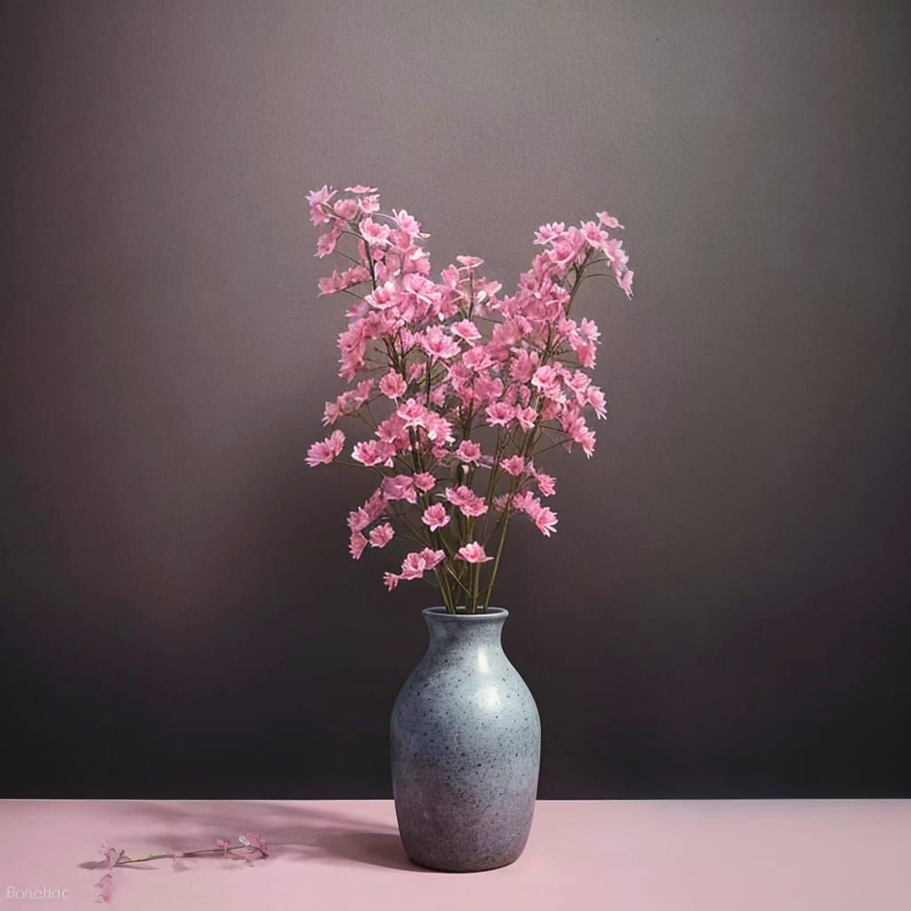 Abstract Pink Gradient Digital Art