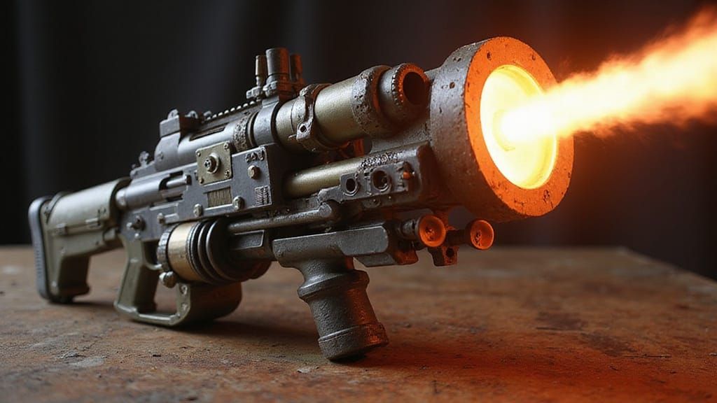 Cosmic Gatling Gun Unleashes Meme-Fueled Destruction