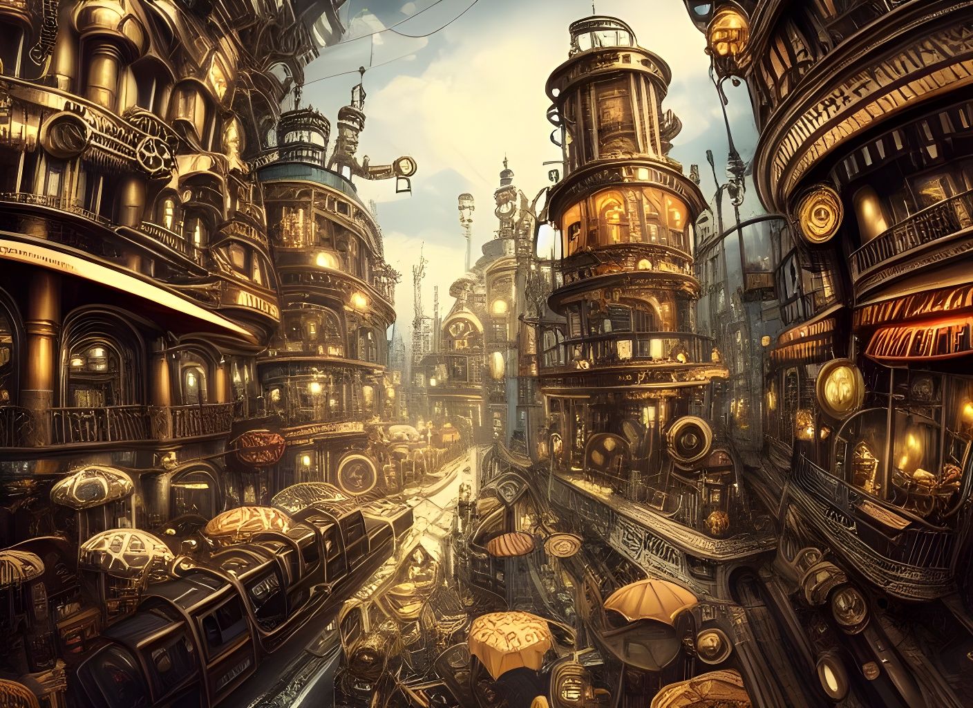Steampunk Town