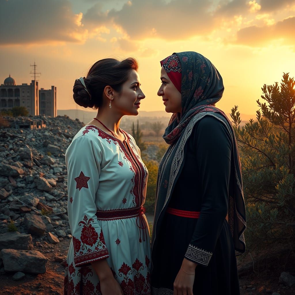 Women of Love and Understanding Amidst War and Peace