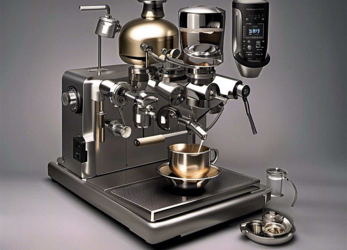 Complex Caffeine Injection Machine With Needles and Gears