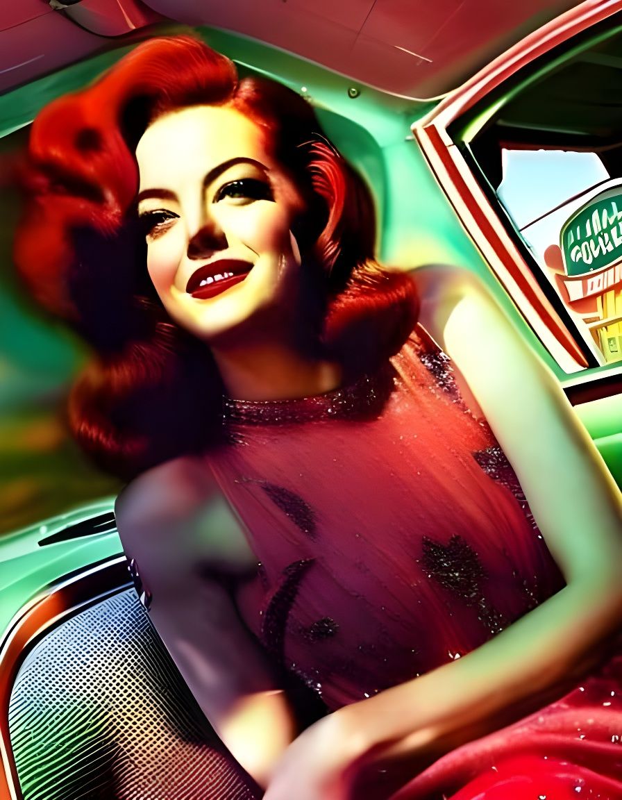 Striking Portrait of a Person with Red Hair