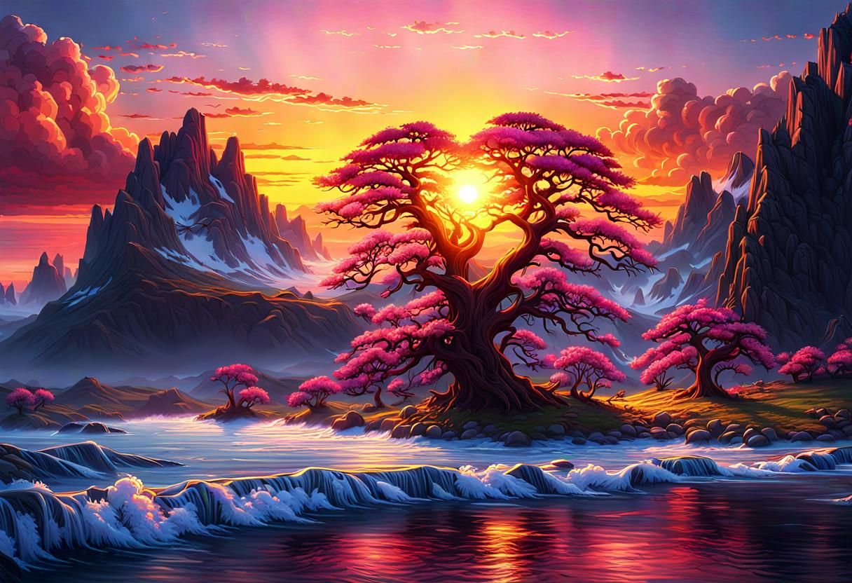 Spring Sunset: Love, Forgiveness, and Renewal