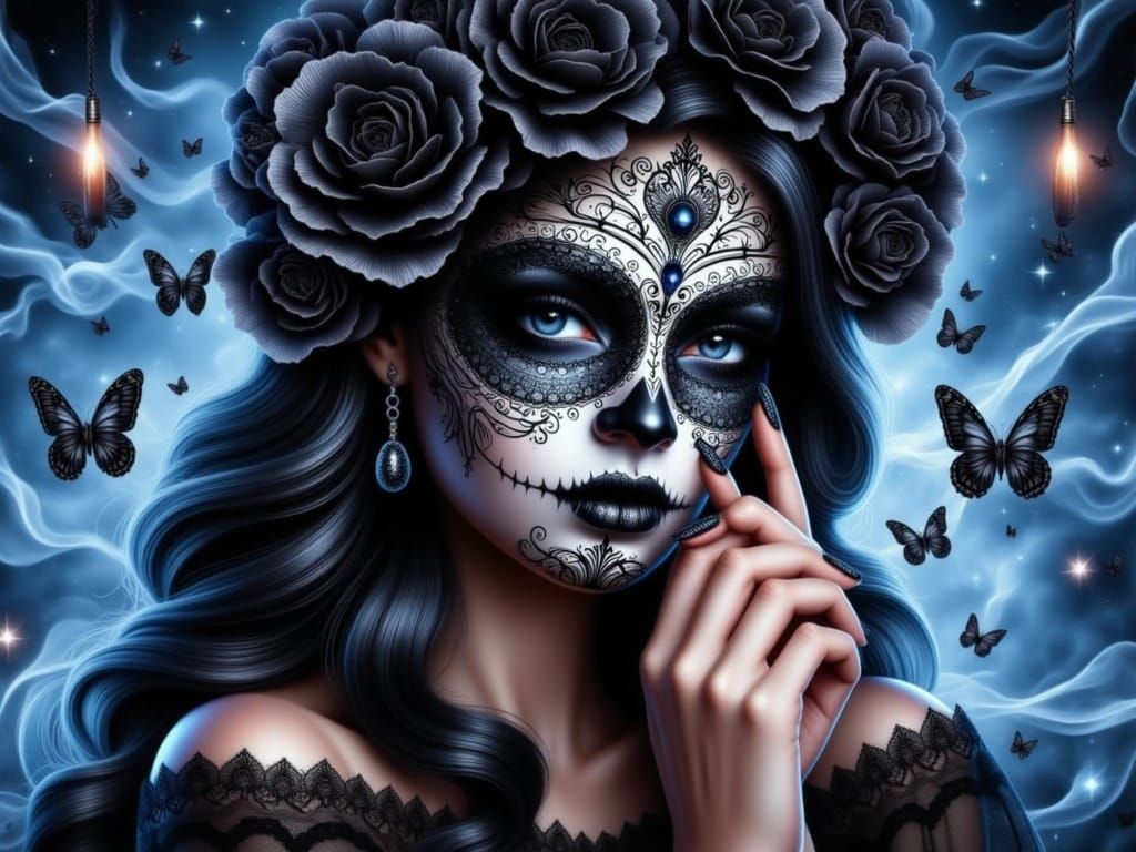 Midnight Moonlight Mask