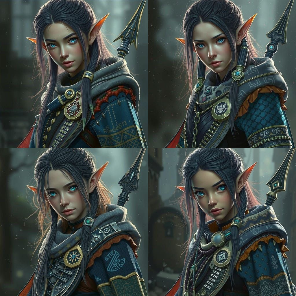 Dark Fantasy Concept Art in Deep, Intricate Detail