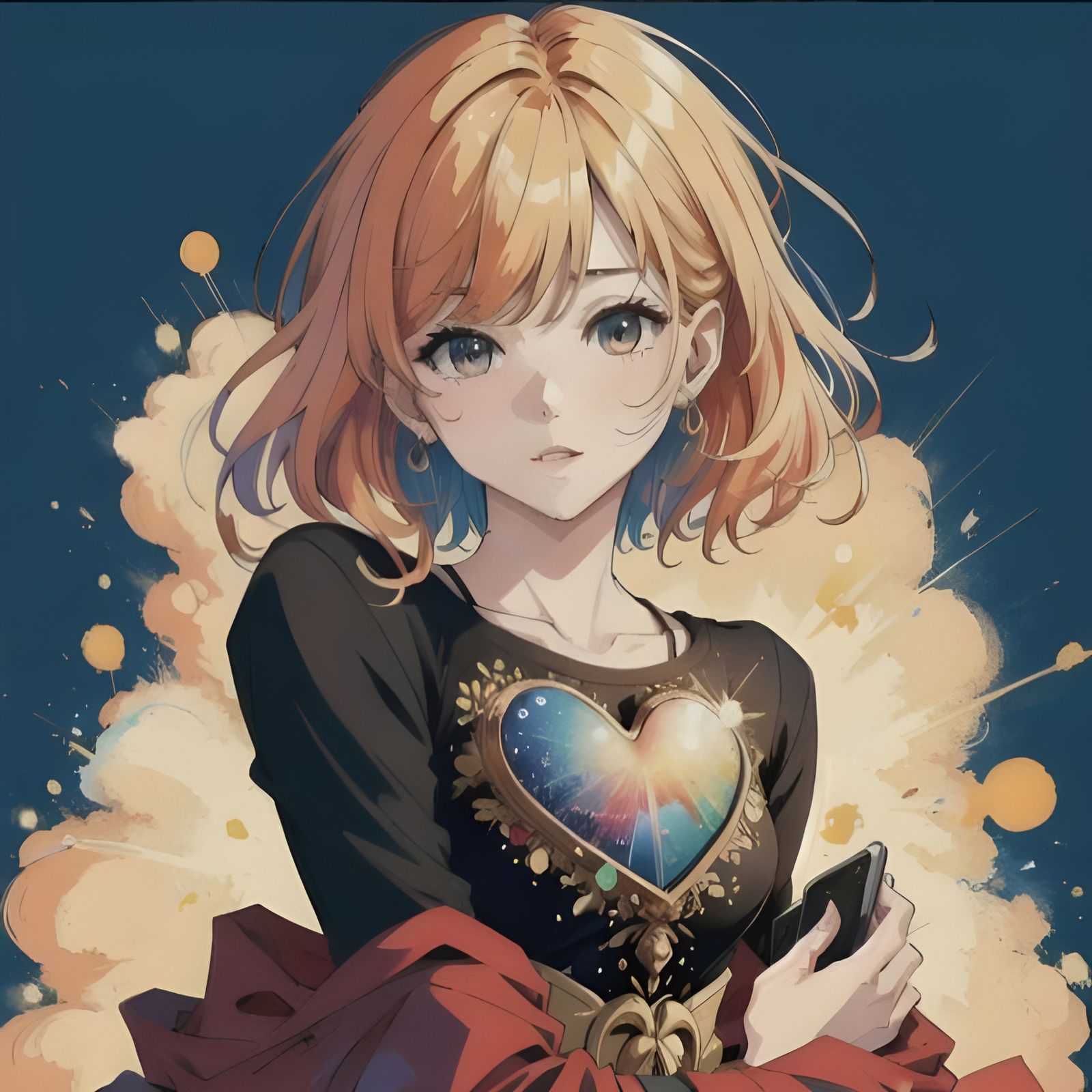 AI Generated Image of a Broken Heart