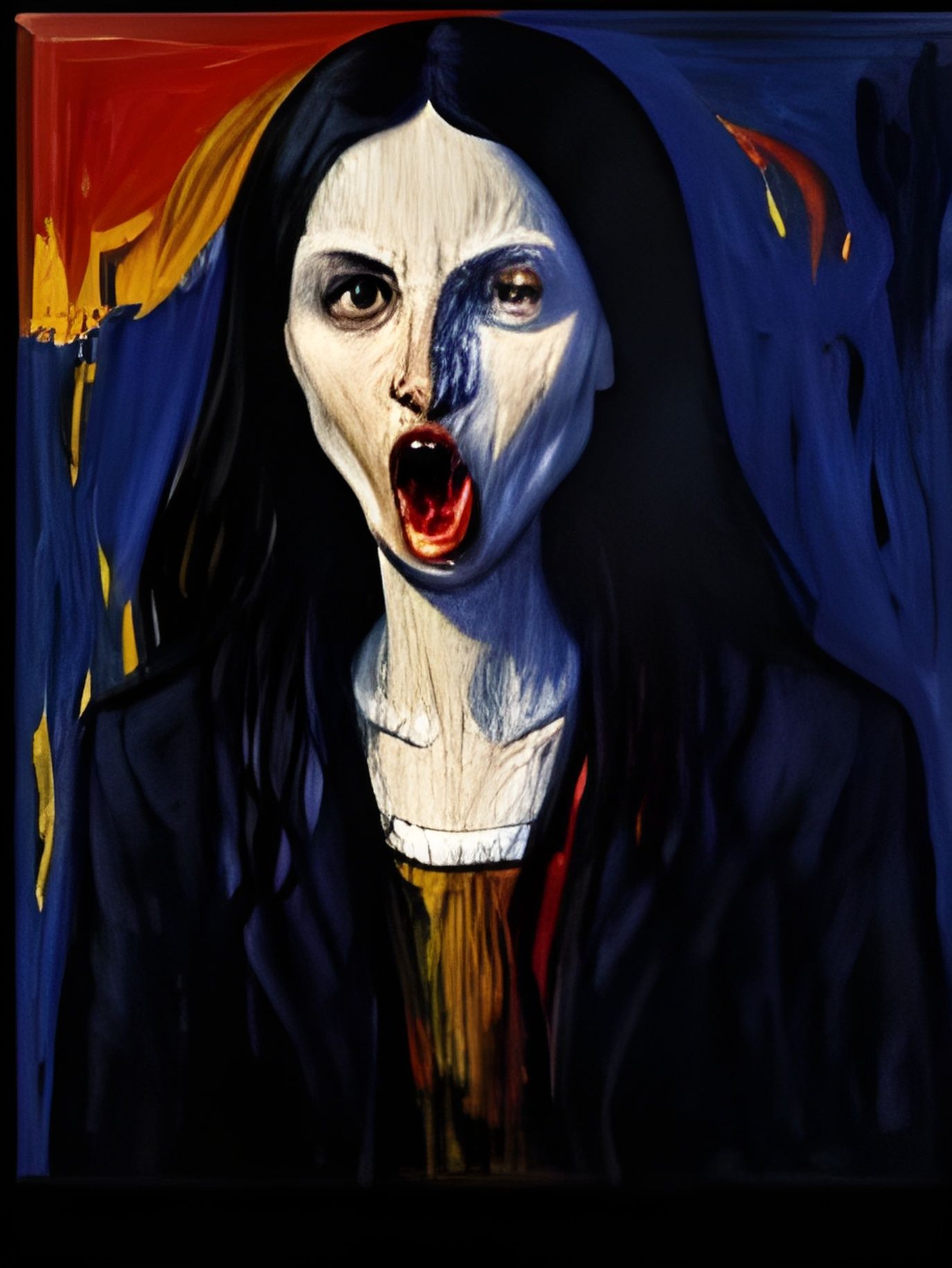 Surreal Pop Art Explores Munch's The Scream