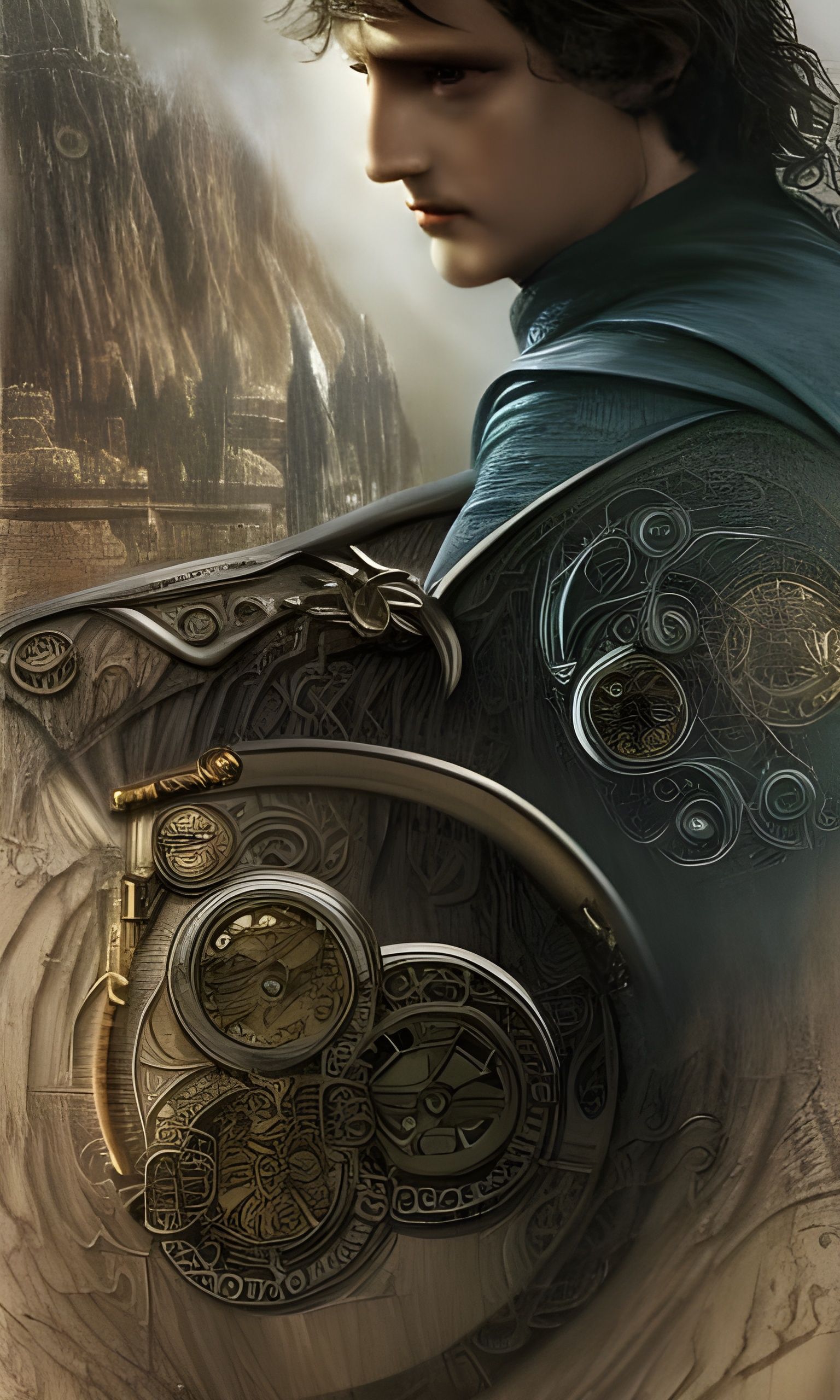 Steampunk Lord of the Rings 3D Art