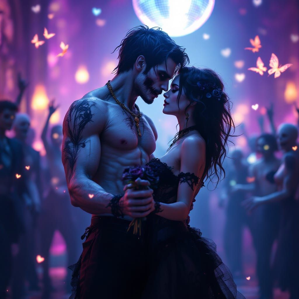 Victorian Zombies Dance at Magical Prom Night