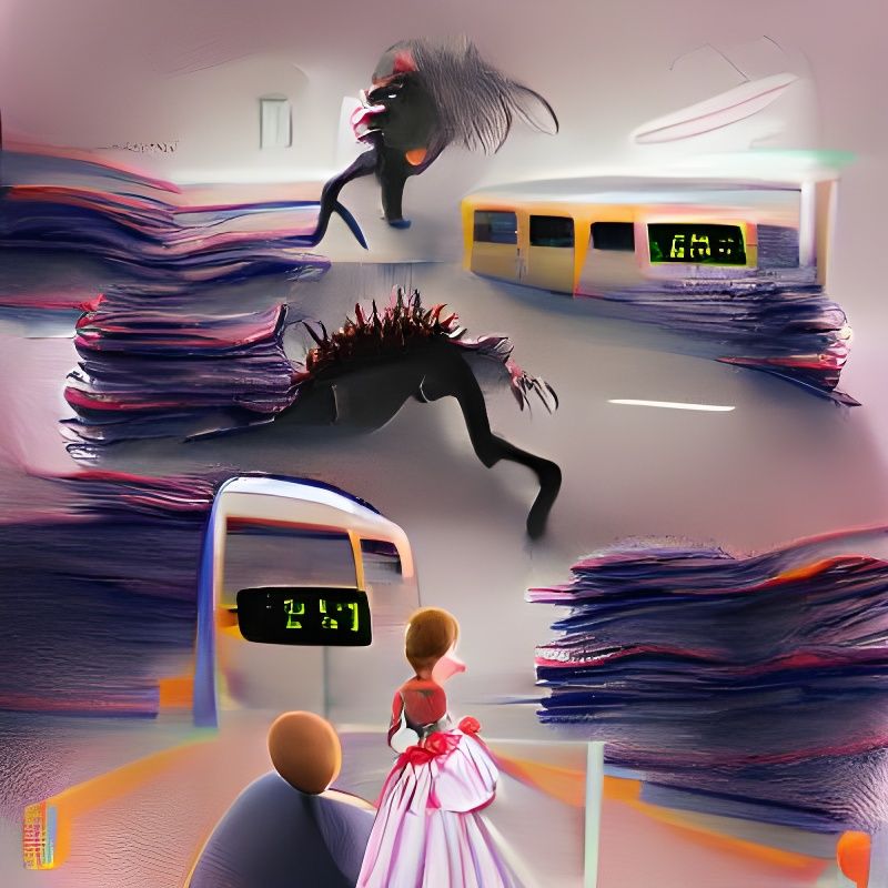 Surreal Nightmare: Running Late