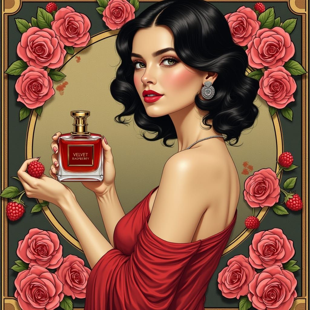 fragrance named 'Velvet Raspberry'.