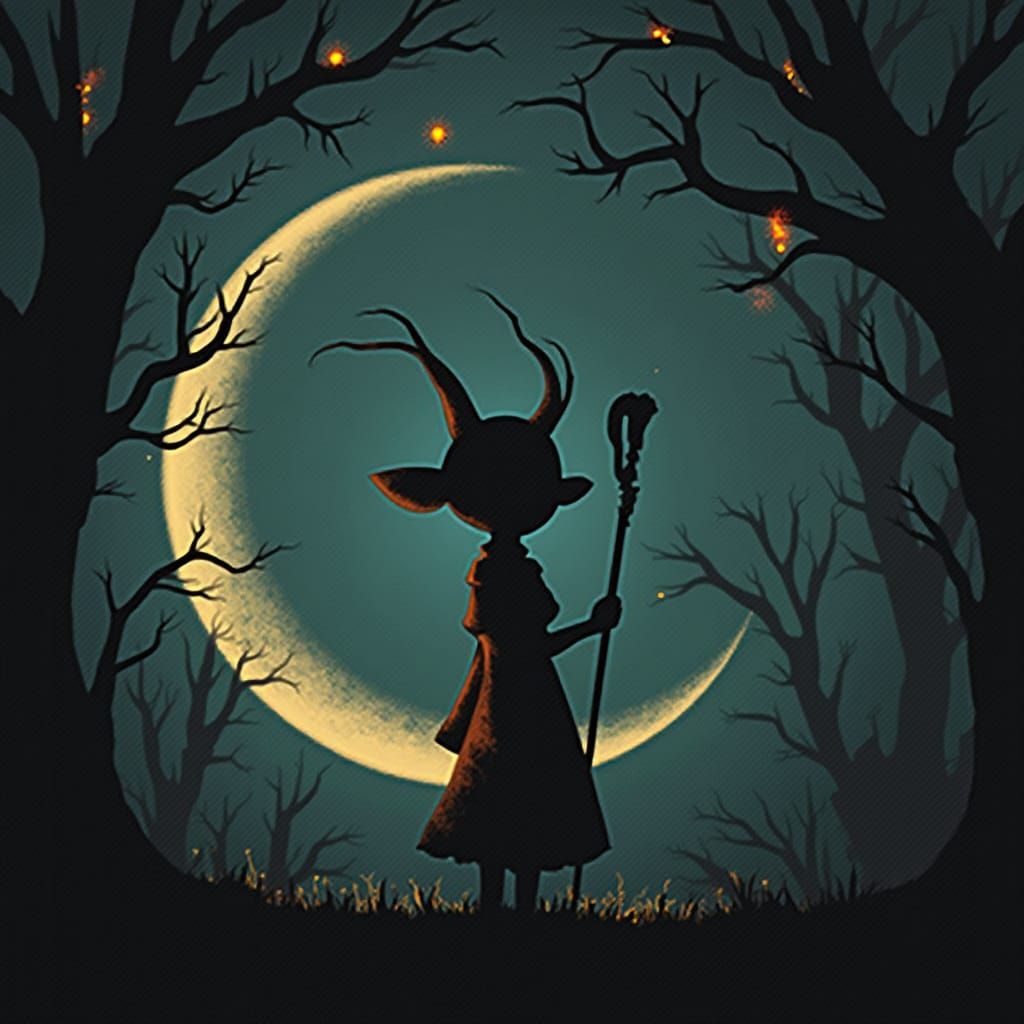 Surrealist Landscape in a Dark, Moody Aesthetic