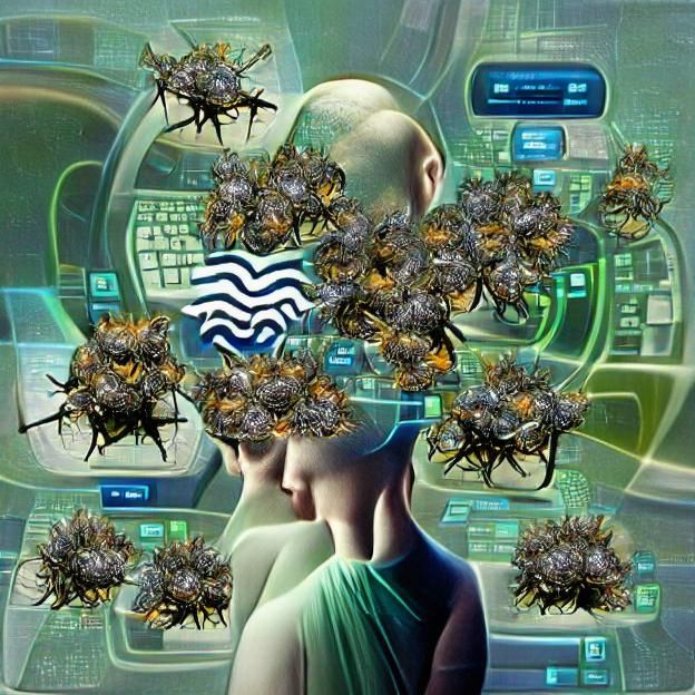 Futuristic Cyber Swarm: A Hive Mind Network