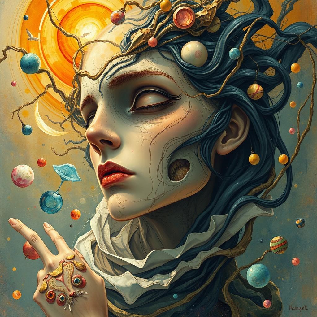 Surreal Anime Fantasy of Disturbed Dreams