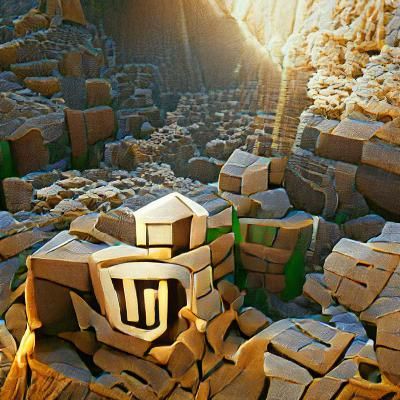 Minecraft 3D World: Artstation Unreal Engine Design