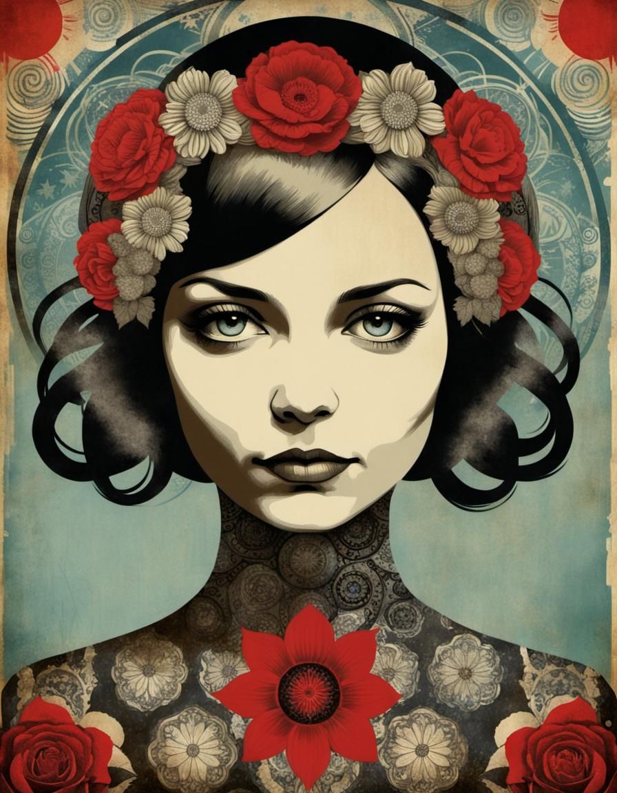 Shepard fairey art,