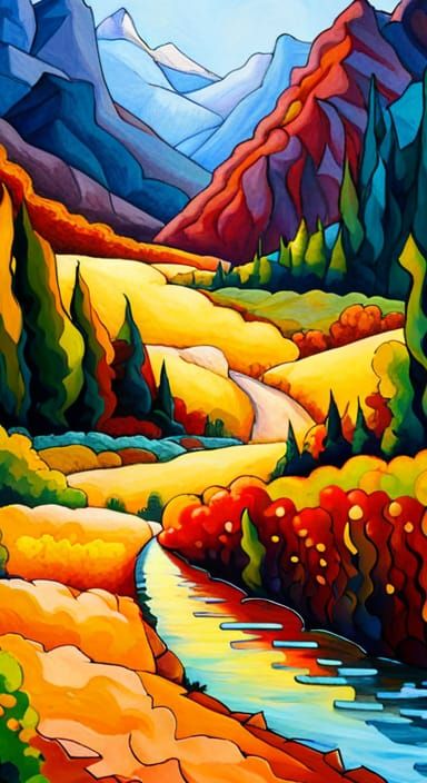Abstract Truth Endures: A Midjourney Interpretation