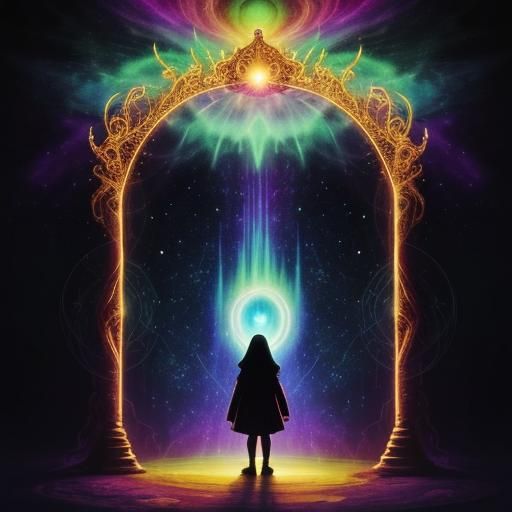 Cosmic Portal Opens to Psychedelic Fantasy