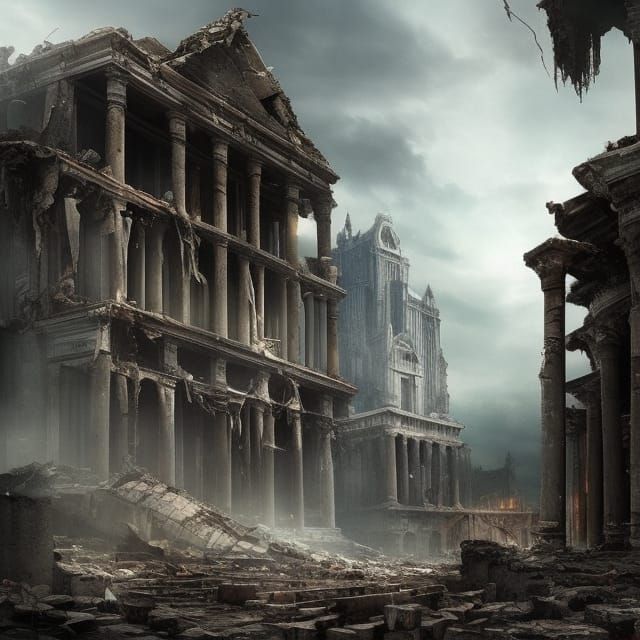 Apocalyptic Necropolis: A City in Ruins