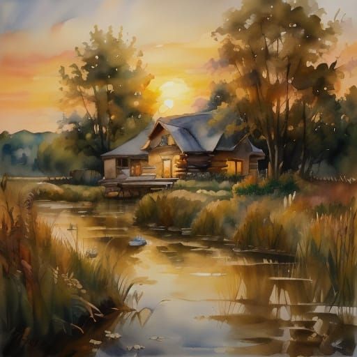 Family Holiday Memories in Cozy Rustic Countryside