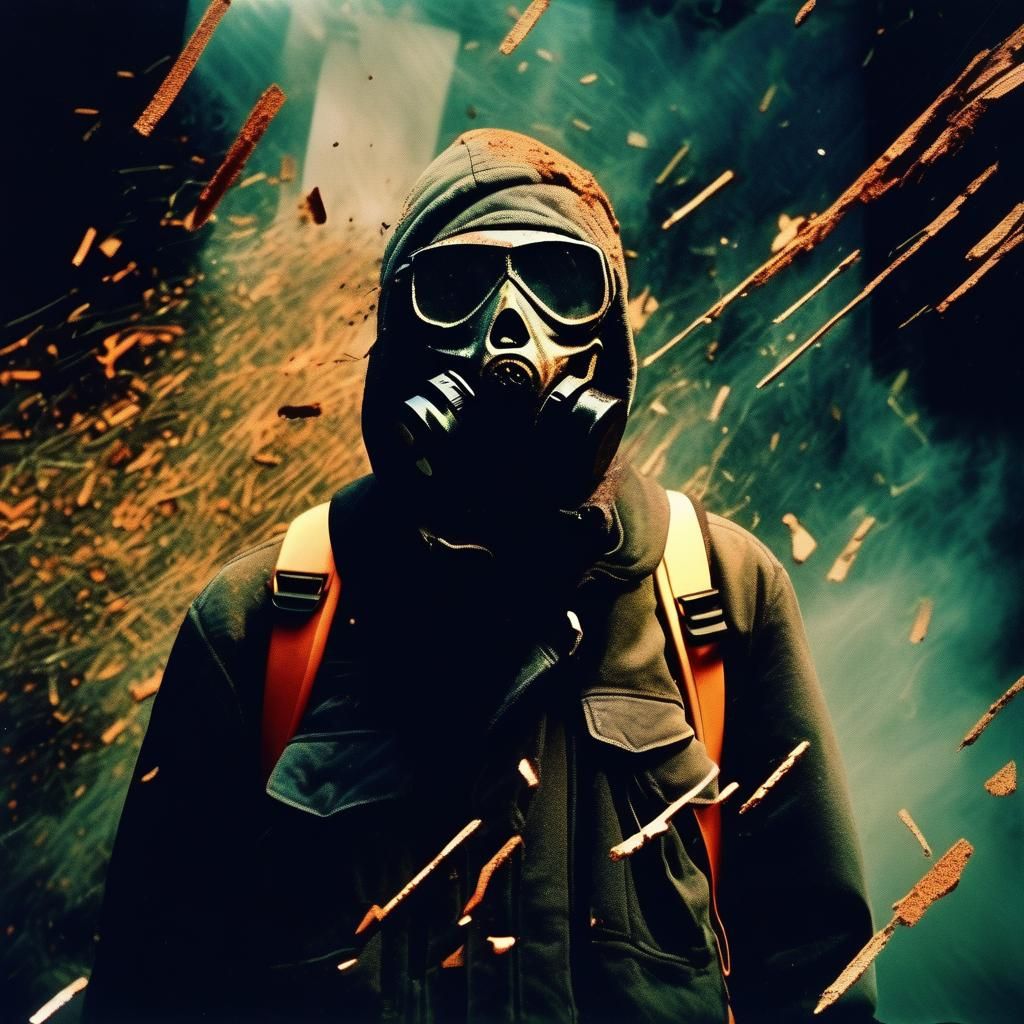 Gothic Dreamscape in Lomographic Style