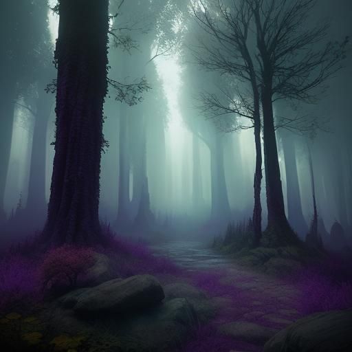 Mystical City Concept Art in Unreal Engine 5 Style